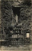 1915 Pozsony, Pressburg, Bratislava; Mária Lourd / statue (EK)