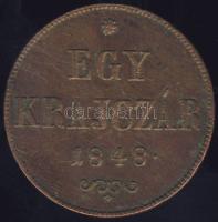 1848. 1kr T:2/3 ph.