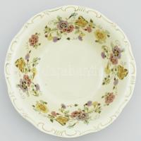 Zsolnay pillangó mintás 6 személyes kompótos készlet. Kézzel festett, jelzett, hibátlan