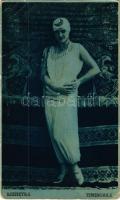 1929 Temesvár, Timisoara; hölgy. Szenetra felvétele / lady. photo (EK)