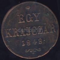 1848. 1kr verési hibával! T:3 ph.