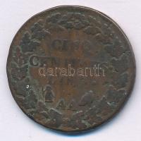 Franciaország 1799. LAN 8/AA 5c Cu T:F patina
France 1799. LAN 8/AA 5 Centimes Cu C:F patina
Kraus...