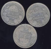 1893-94. 1K Ag (3x) T:3