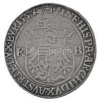 1554K-B Féltallér Ag "I. Ferdinánd" Körmöcbánya (13,53g) T:XF,VF körirat részben javítva &...
