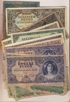 Hagyaték tétel 1852-től, 293db bankjegy, benne korona, pengő, forint, Kossuth emigrációs bankjegy, O...