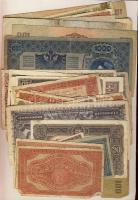 Hagyaték tétel 1852-től, 293db bankjegy, benne korona, pengő, forint, Kossuth emigrációs bankjegy, O...