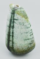 Simó Ágoston (1925-2011): Retró kerámia kavicsváza, jelzett, hibátlan, m: 15,5 cm
///
"1943-4...