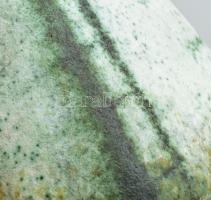 Simó Ágoston (1925-2011): Retró kerámia kavicsváza, jelzett, hibátlan, m: 15,5 cm
///
"1943-4...