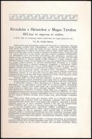 1925 Tunner Károly: Kiraándulás a Halastóhoz a Magas Tátrában 1883-ban és negyven év múlva. DEDIKÁLt...