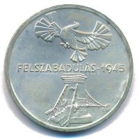 1975. 200Ft Ag "Felszabadulás" T:BU patina  Adamo EM46