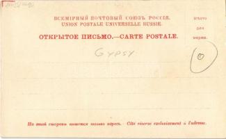 Orosz cigány asszony / Russian gypsy folklore