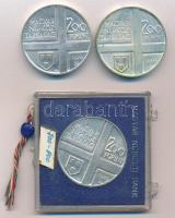 1976. 200Ft Ag (3xklf) "Magyar festők I. / Derkovits, Szinyei, Munkácsy" érmesor, az egyik...