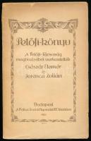 Petőfi-könyv. A Petőfi-Társaság megbízásából szerk.: Császár Elemér, és Ferenczi Zoltán. Bp., 1923, Pallas. Kiadói papírkötés, szakadt borítóval, részben felvágatlan lapokkal.