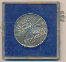 1975. 200Ft Ag "Magyar Tudományos Akadémia" sérült MNB tokban T:BU patina 
Adamo EM47