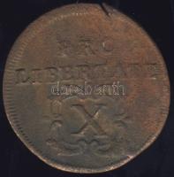 1705. X Poltúra "Rákóczi szabadságharc" T:3 lapkahiba