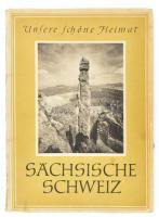 Sächsische Schweiz. Mit einer Einführung von Hans Hofmann. Dresden, 1958, Sachsenverlag. Német nyelven. Fekete-fehér fotókkal illusztrált. Kiadói papírkötés.