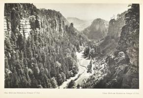 Sächsische Schweiz. Mit einer Einführung von Hans Hofmann. Dresden, 1958, Sachsenverlag. Német nyelv...