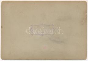 cca 1880-1900 Magas-Tátra, Csorba-tó, keményhátú fotó, a hátoldalon pecséttel jelzett (Otto Schmidt ...