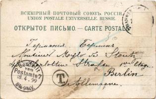 1899 (Vorläufer) Tula, Odoevsky Gate (Kremlin Gate), Cast iron bridge, House of the Gentry Assembly,...