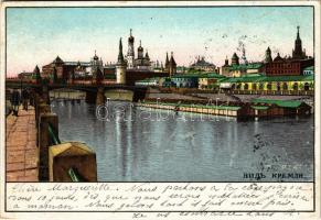 1902 Moscow, Kremlin. Art Nouveau, litho (fl)