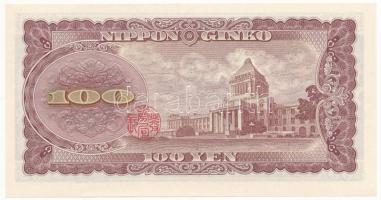 Japán DN (1953) 100Y T:UNC Japan ND (1953) 100 Yen C:UNC Krause P#90