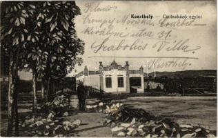 1918 Keszthely, Csolnakázó egylet. Kiadja Mérei Ignác (fl)