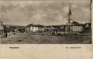 1922 Várpalota, Evangélikus templom tér