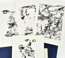 Álmaink. Németh Imre Lajos rajzai - Ligeti Gábor meséi. Balatonlelle, 2003, Kapoli Múzeum & Galé...