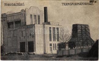 Tokodaltáró, transformátorház (fa)