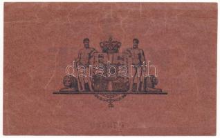 Dánia 1914. 1K 6 jegyű sorszám T:F erős papír Denmark 1914. 1 Krone with 6 digit serial C:F strong p...