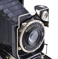 Zeiss Ikon Compur Rapid fényképezőgép Tessar 1:2,8 f=8 cm objektívvel, kissé kopott