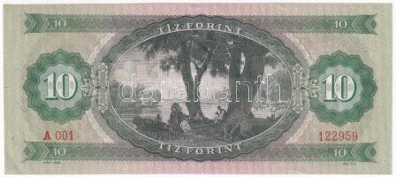 1969. 10Ft alacsony sorozatszámmal! "A 001 122959" T:AU,XF
Adamo F7