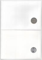 5db-os érmés boríték tétel, mind különféle és német nyelvű tájékoztatóval, benne: Thaiföld, Ukrajna,...