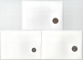 5db-os érmés boríték tétel, mind különféle és német nyelvű tájékoztatóval, benne: Türkmenisztán, Szv...