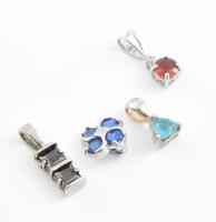 Ezüst(Ag) függő, 4 db, jelzett, bruttó: 3,3 g