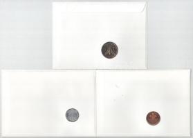 5db-os érmés boríték tétel, mind különféle és német nyelvű tájékoztatóval, benne: Thaiföld, Banglade...