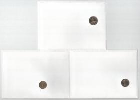 5db-os érmés boríték tétel, mind különféle és német nyelvű tájékoztatóval, benne: Niger, Benin, Kajm...