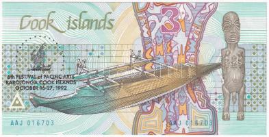 Cook-szigetek 1987. 3$ T:UNC Cook Islands 1987. 3 Dollars C:UNC Krause 3