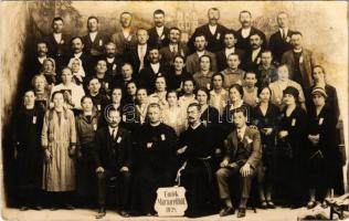 1928 Eperjes, Presov; S. Vilmos eperjesi csoportja Mariazellben / pilgrimage to Mariazell. photo (fl)