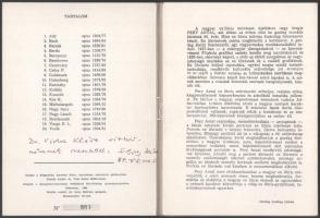 20 arckép. Fába metszette: Fery Antal. Debrecen, 1988. Kisgrafika barátok köre. 003 /500 15x18 cm Ki...