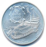 1995. 1000Ft Ag "Régi dunai hajók III - Hableány" kapszulában T:BU Adamo EM139