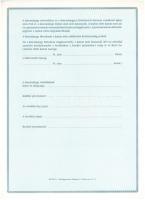 Budapest 1988. "Kincstárjegy" 100.000Ft + 1.000.000Ft névértékű kincstárjegy szárazpecsétt...