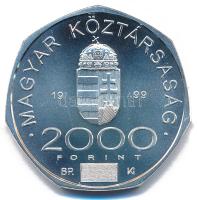 1999. 2000Ft Ag "A 2000. évforduló" kapszulában T:BU Adamo EM163