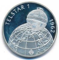 1992. 500Ft Ag "Telstar 1" kapszulában T:PP Adamo EM127