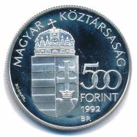 1992. 500Ft Ag "Telstar 1" kapszulában T:PP Adamo EM127