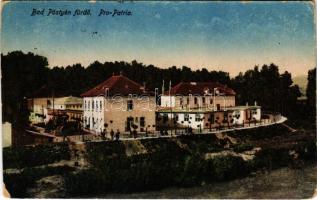 1917 Pöstyén, Piestany; Pro Patria katonai szanatórium. Donáth Lipót kiadása / military sanatorium, spa (EM)