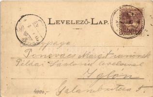 1900 Stószfürdő, Stoósz-fürdő, Kúpele Stós; Mária villa. Wlaszlovits Gusztáv kiadása / villa, spa (E...