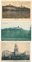 Pannonhalma - 3 db RÉGI város képeslap