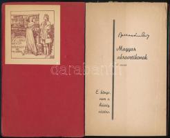 Balla Sándor: Magyar akrosztikonok. II. sorozat. Bp., 1942, Csillag Gyula (Weisz Sándor-ny.), 79 p. ...