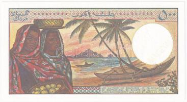 Comore-szigetek 1984-2004. 500Fr T:UNC
Comoros 1984-2004. 500 Francs C:UNC